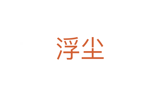 浮尘